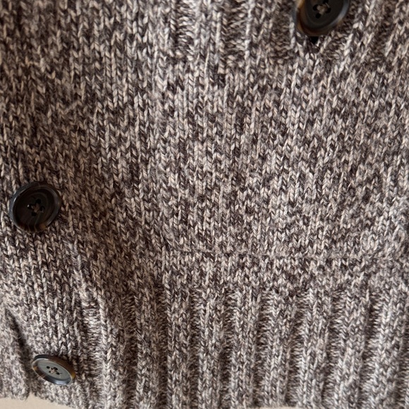 Lands' End Brown Knit Cardigan/Sweater - Picture 8 of 12